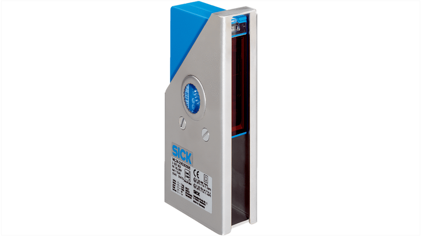 Rs-Online Sensore fotoelettrico Rettangolare Sick a retroriflessione rilevamento 0 → 22 m uscita NPN PNP