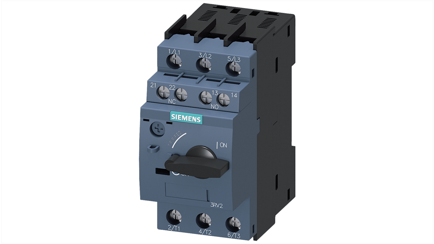 Unità controllo magnetico del motore Siemens, protezione 3RV2, 690 V, 25 A 3RV2