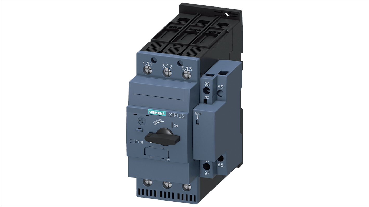 Siemens 52 A SIRIUS 3RV Motor Protection Circuit Breaker, 690 V