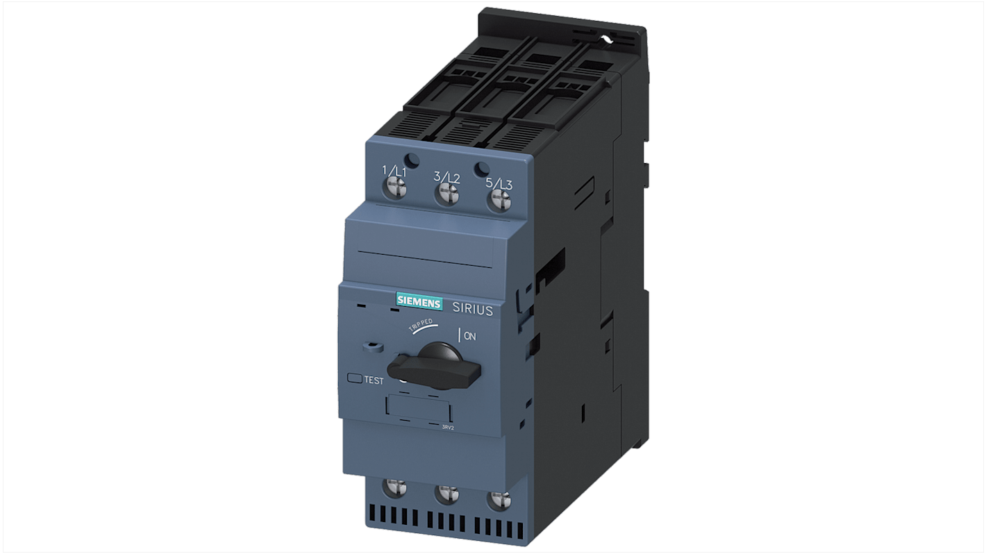 Unità controllo magnetico del motore Siemens, protezione 3RV2, 690 V, 73 A 3RV2