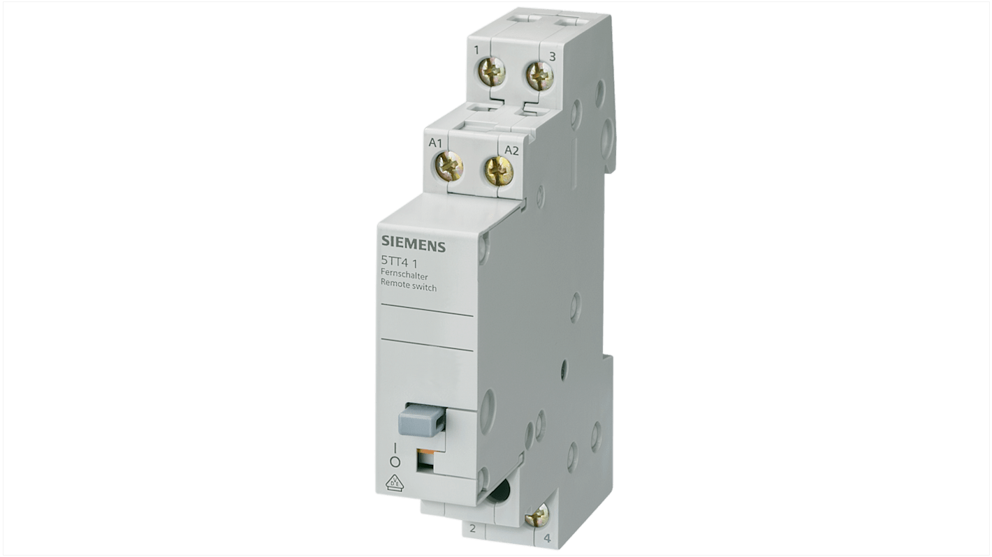 Siemens 24V ac Spule DPST für DIN-Schienen 16A Bistabiles Relais