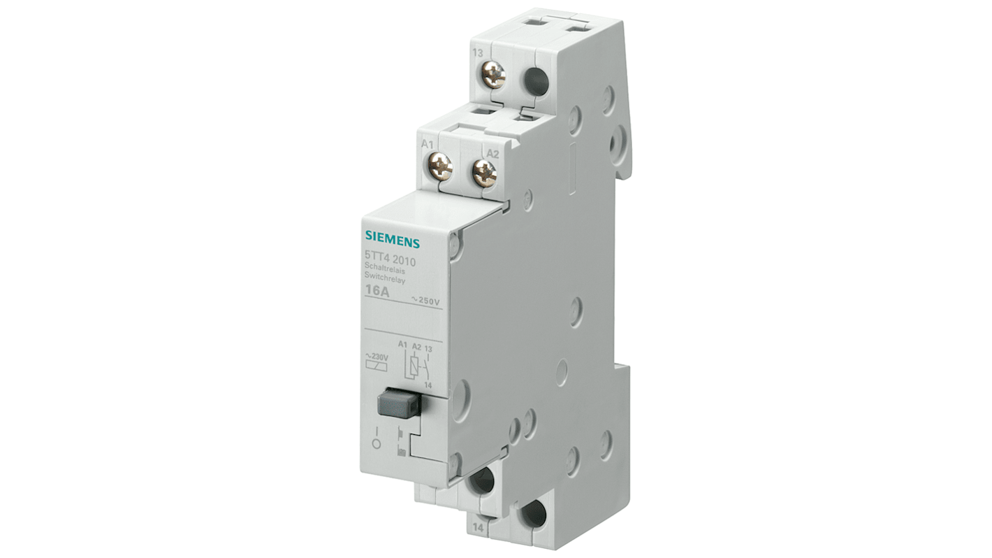 Siemens 24V ac Spule DPST für DIN-Schienen 16A Bistabiles Relais