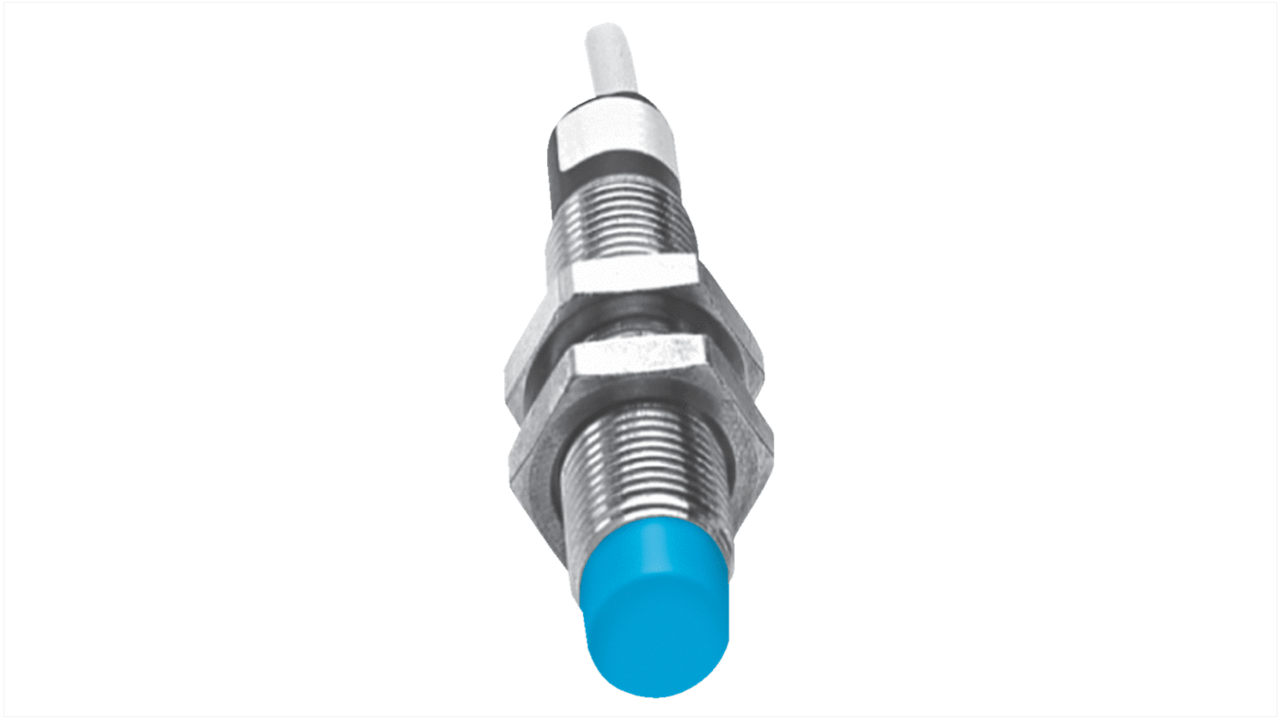 Rs-Online Sensore di prossimità Cilindro filettato SICK M12 rilevamento 4 mm 10 → 30 V CC
