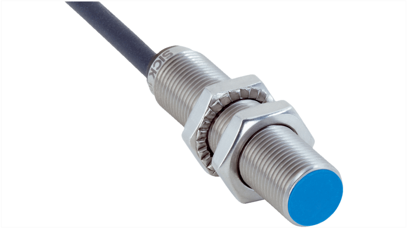 Rs-Online Sensore di prossimità Cilindro filettato SICK M12 rilevamento 4 mm 10 → 30 V CC