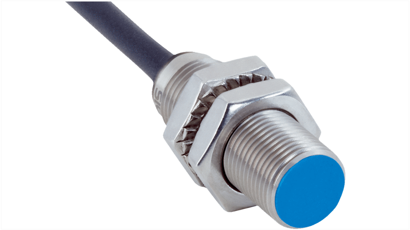 Rs-Online Sensore di prossimità Cilindro filettato SICK M12 rilevamento 4 mm 10 → 30 V CC