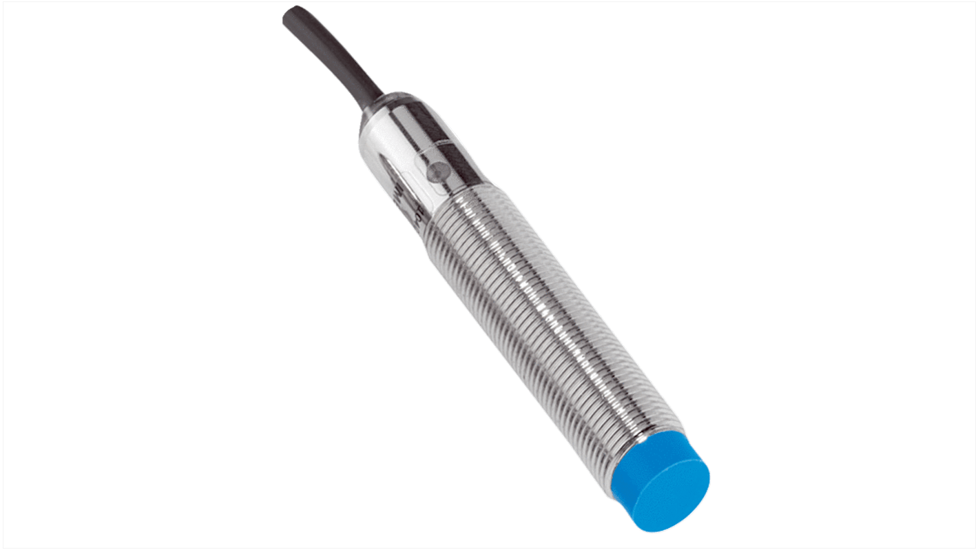 Rs-Online Sensore di prossimità Cilindro filettato SICK M12 rilevamento 4 mm 10 → 30 V CC