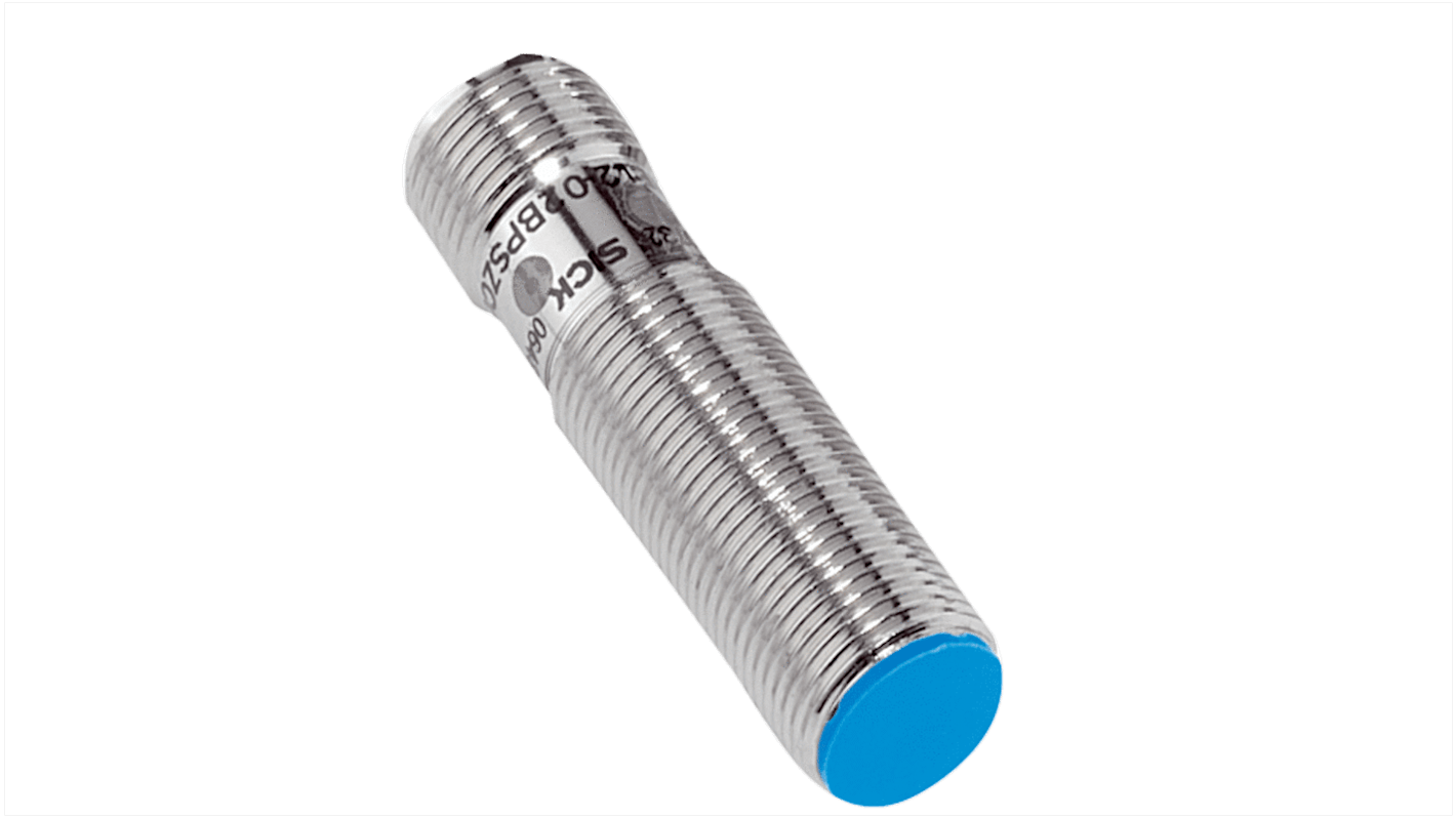 Sick IME Series Inductive Barrel-Style Inductive Proximity Sensor, M12 x 1, 6 mm Detection, NPN Output, 10 → 30