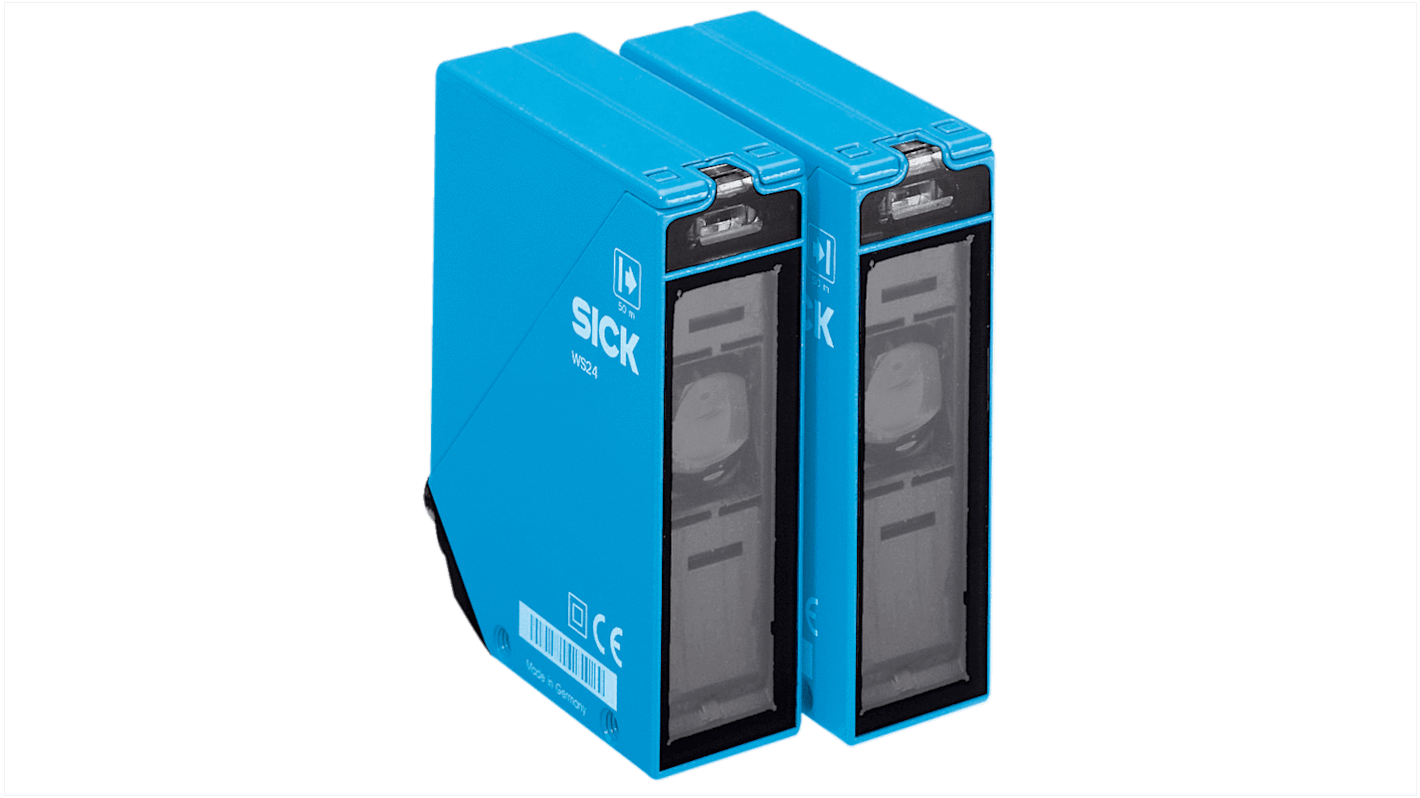 Rs-Online Sensore fotoelettrico Rettangolare SICK a fascio passante rilevamento 0 → 60 m uscita Relè
