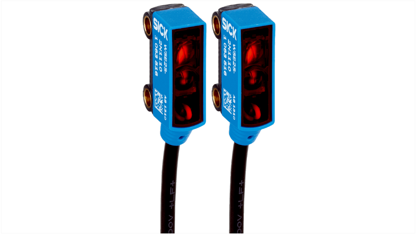 Rs-Online Sensore fotoelettrico Miniaturizzato SICK a fascio passante rilevamento 2 5 m uscita PNP