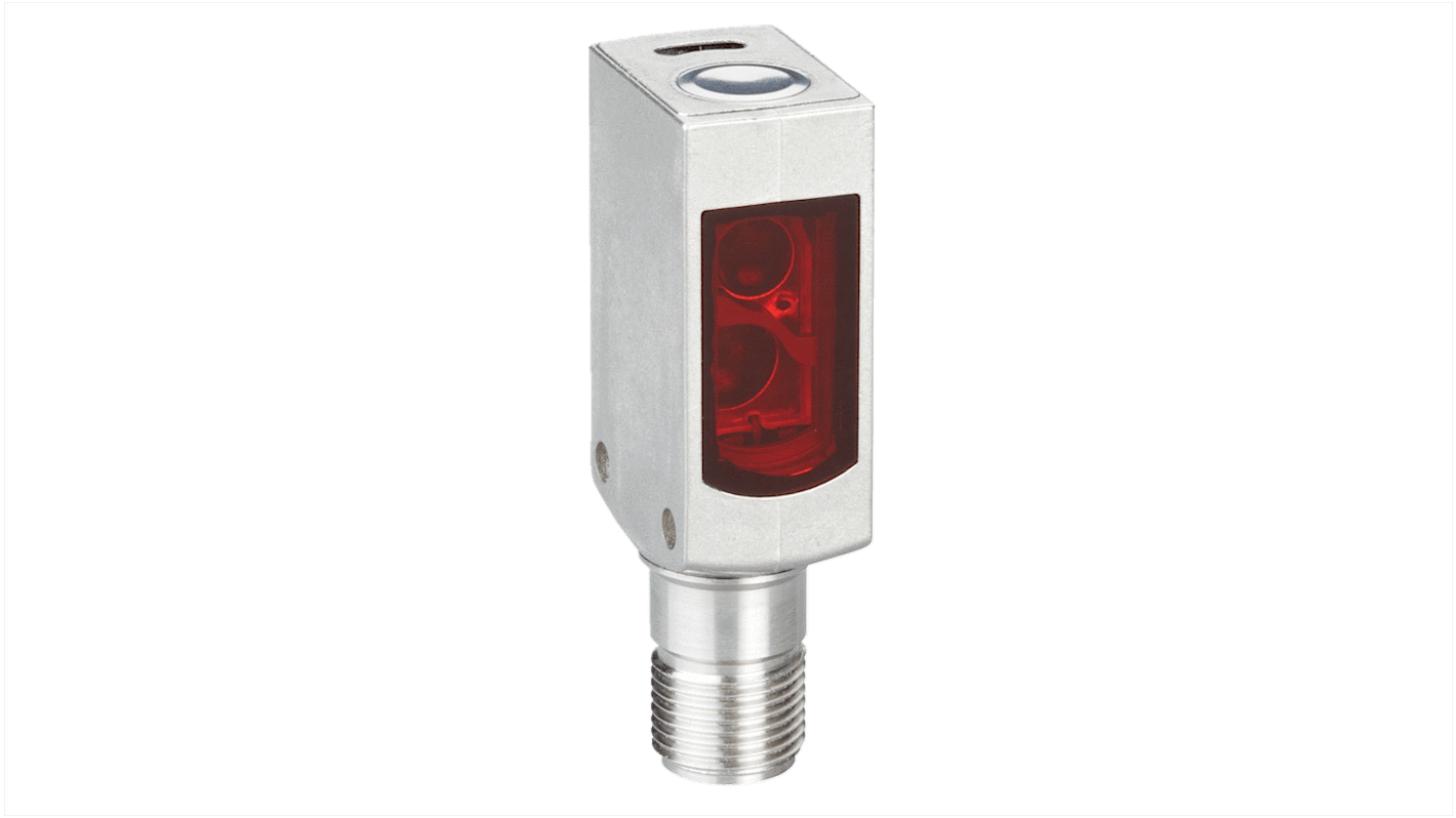 Rs-Online Sensore fotoelettrico Miniaturizzato SICK a soppressione di sfondo rilevamento 4 → 180 mm uscita PNP