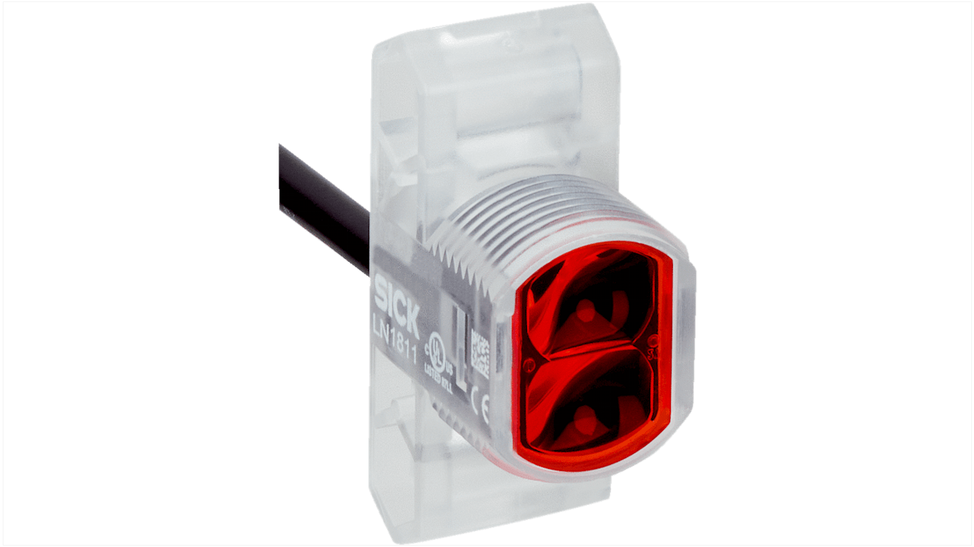 Sick Retroreflective Photoelectric Sensor, Flat Sensor, 5 m Detection Range IO-LINK