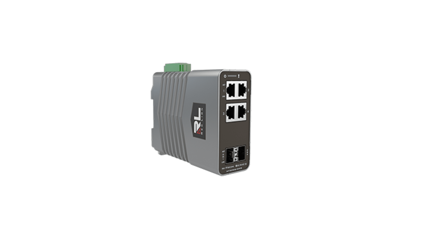 Red Lion Managed 6 Port Industrial Ethernet Switch