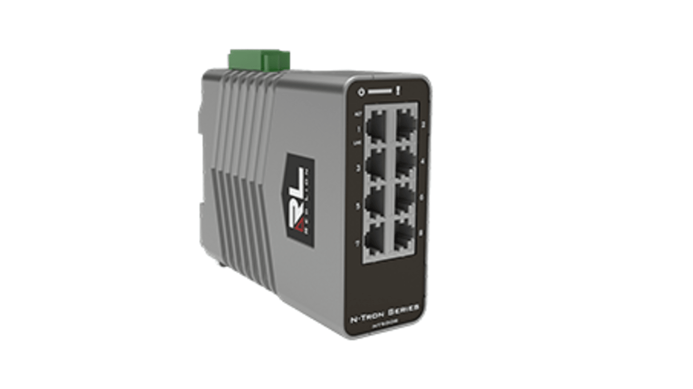 N-Tron Managed 8 Port Industrial Ethernet Switch