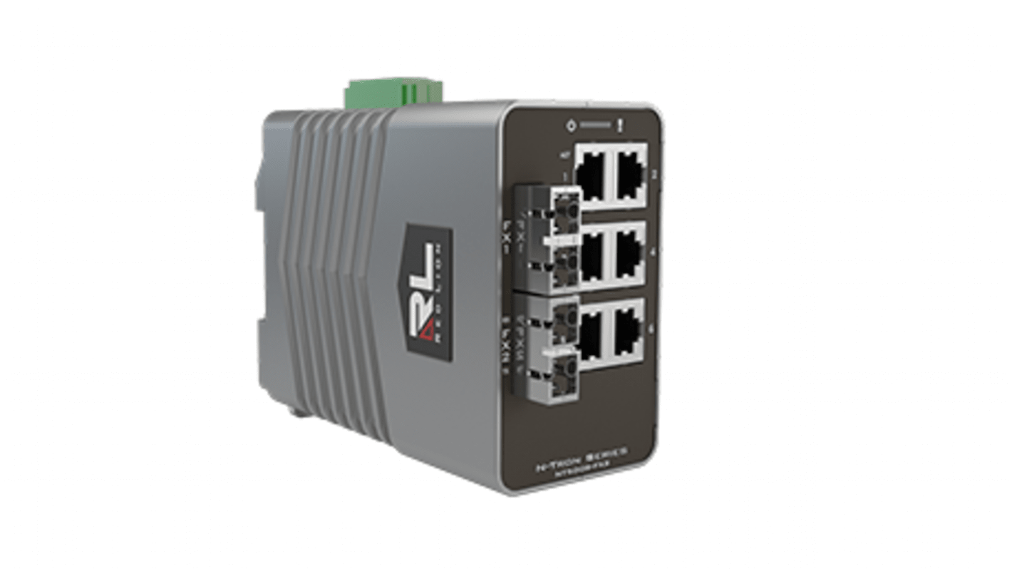 Red Lion Managed 8 Port Industrial Ethernet Switch