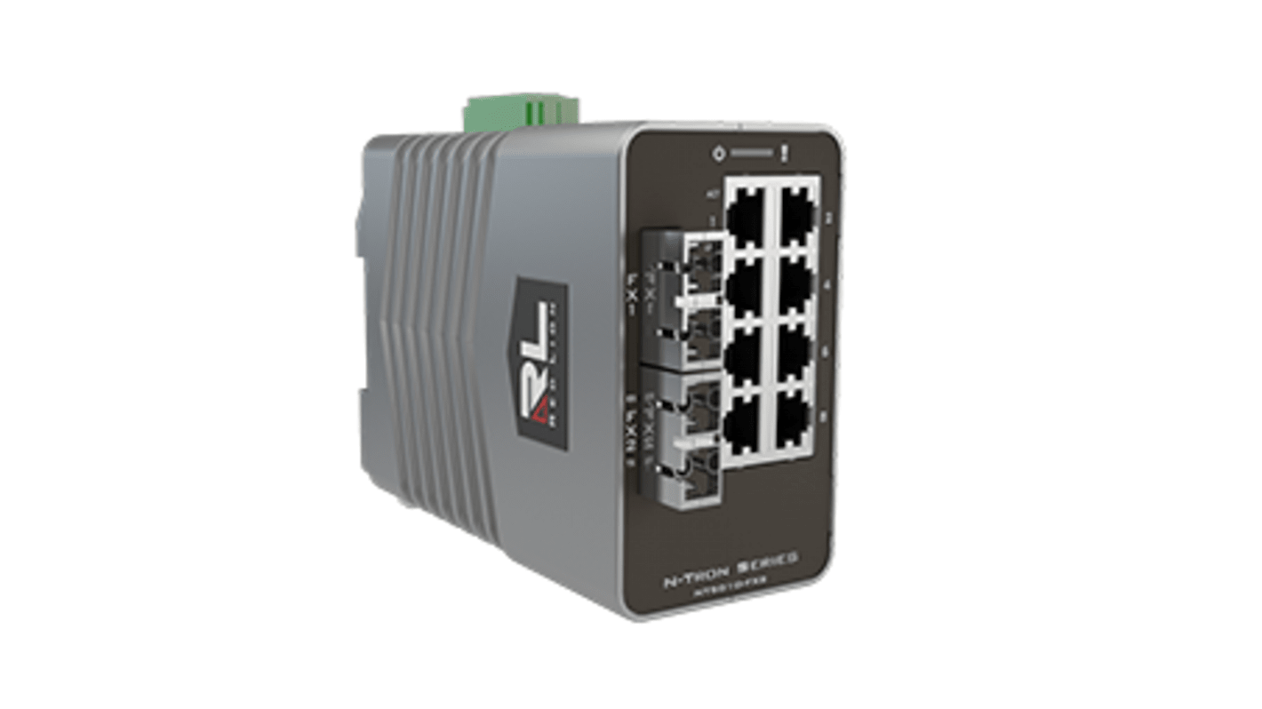 Red Lion Industrial-Ethernet-Switch 10-Port Verwaltet 10/100/1000Mbit/s