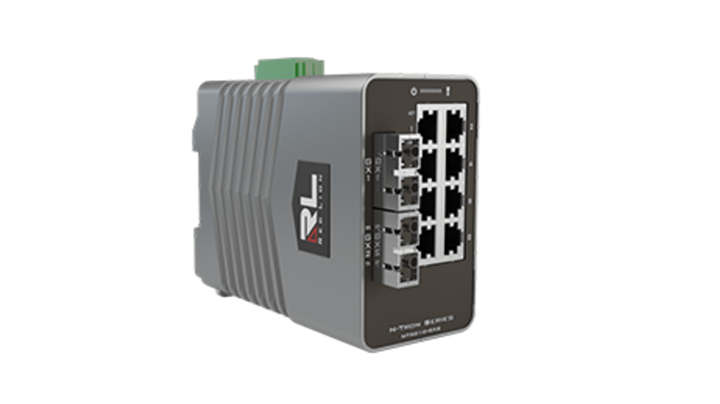 N-Tron Managed 10 Port Industrial Ethernet Switch