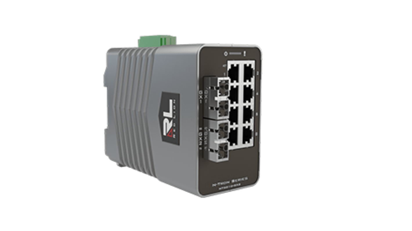 N-Tron Managed 10 Port Industrial Ethernet Switch