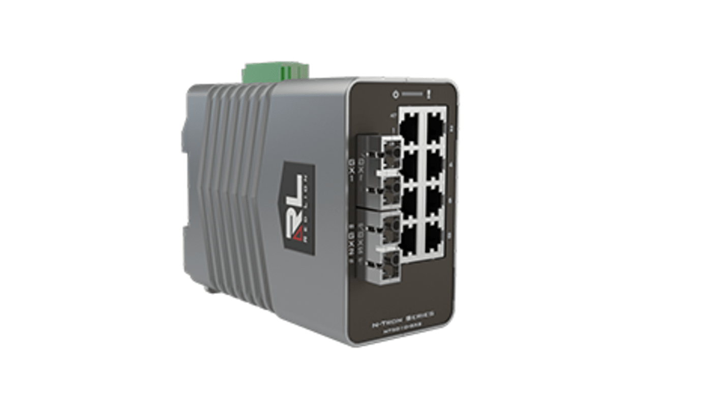 Red Lion Managed 10 Port Industrial Ethernet Switch