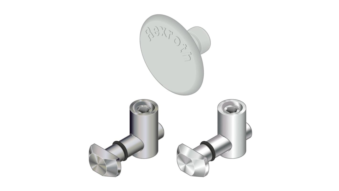 Tapa de Polietileno (PE) Gris, para diámetro externo de tubo de 17mm