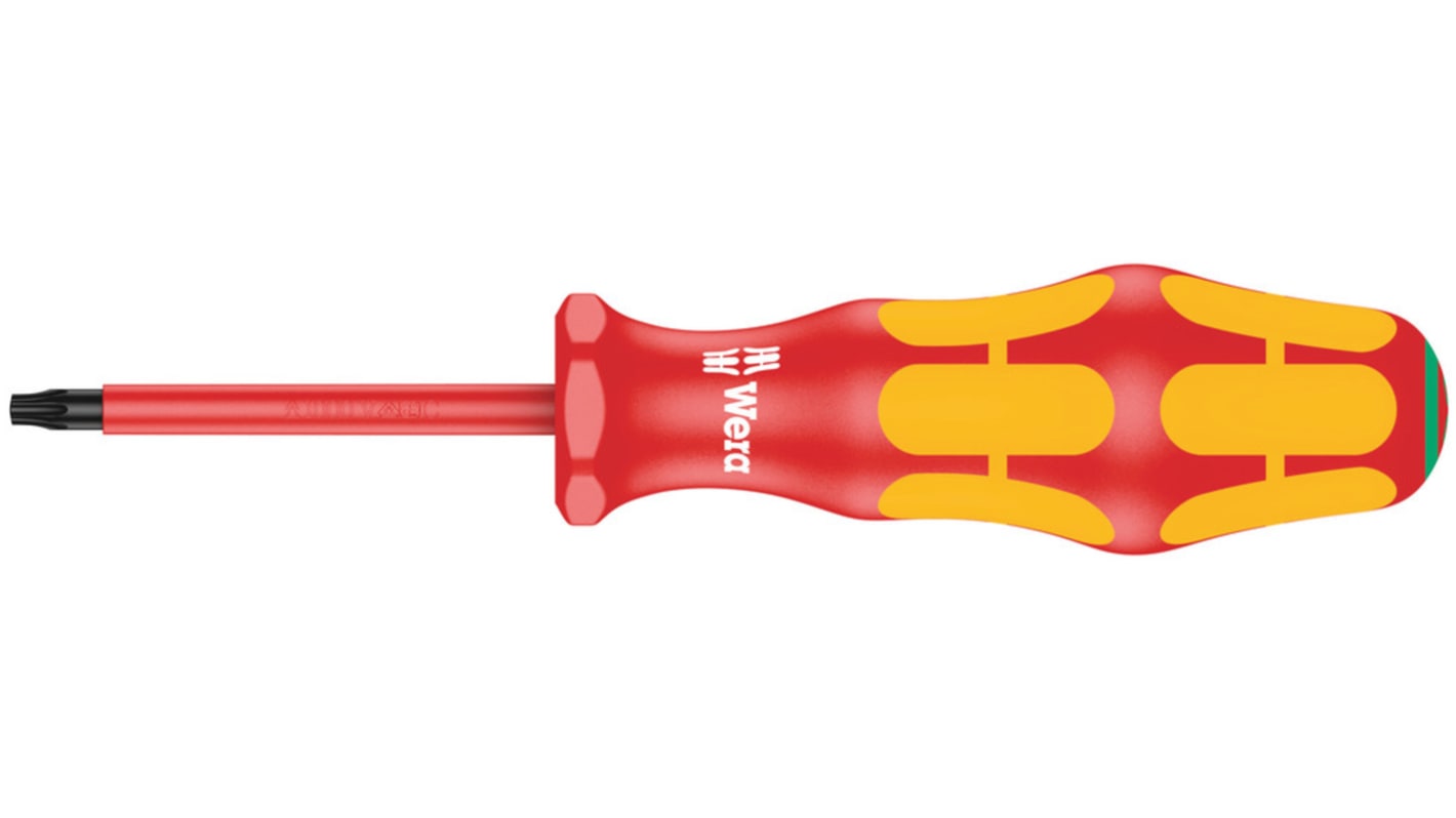 Wera Torx Insulated Screwdriver, TX27 Tip, VDE/1000V