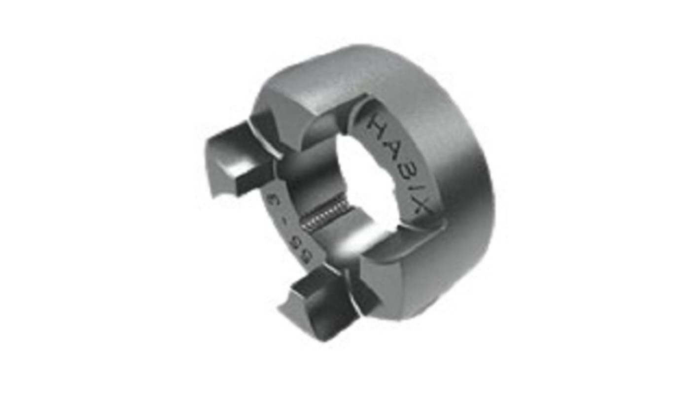 OPTIBELT Half Coupling Flange, 200mm Outside Diameter, 25 mm, 75 mm Bore, 185mm Length Half Coupling Flange