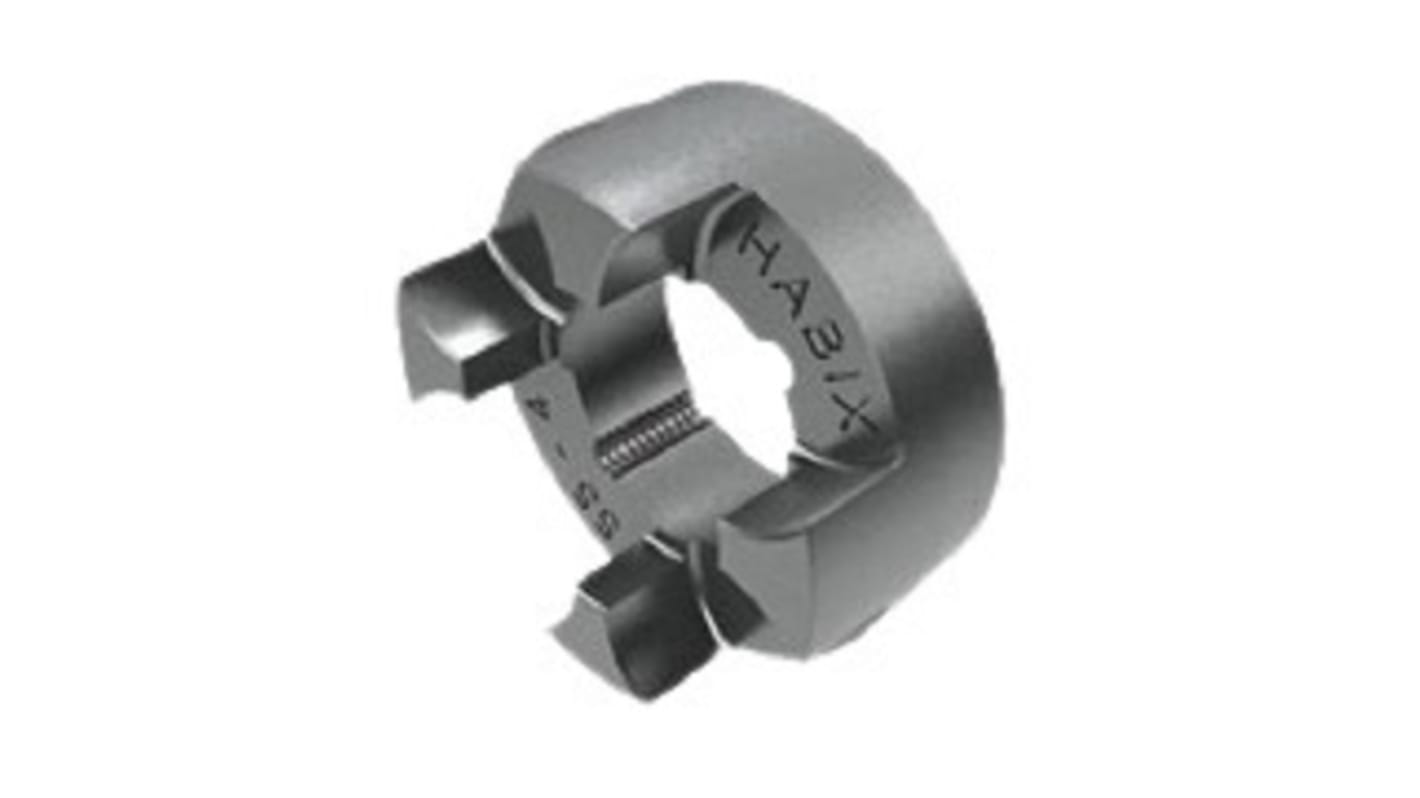 OPTIBELT Half Coupling Flange, 160mm Outside Diameter, 25 mm, 75 mm Bore, 139mm Length Half Coupling Flange