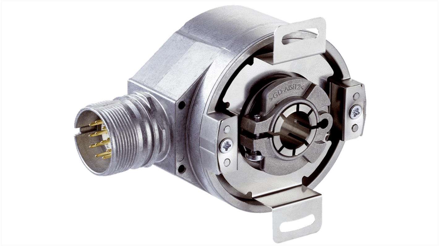 Sick SFM60 Series Absolute Absolute Encoder, 1024ppr ppr, Through Hollow Type, 12mm Shaft