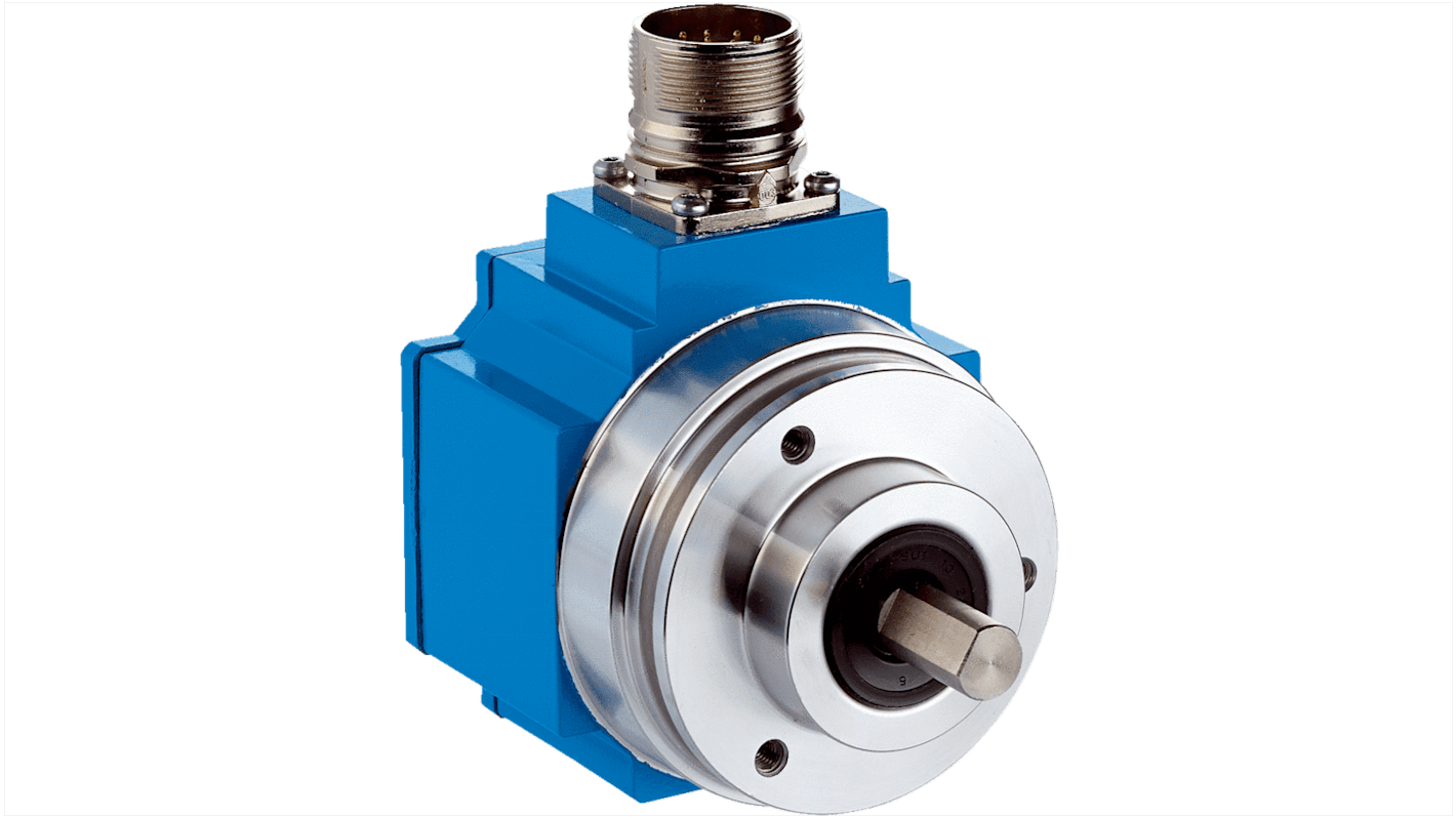 SICK SRM50 Series Absolute Absolute Encoder, 1024ppr ppr, Binary Signal, Solid Type, 10mm Shaft