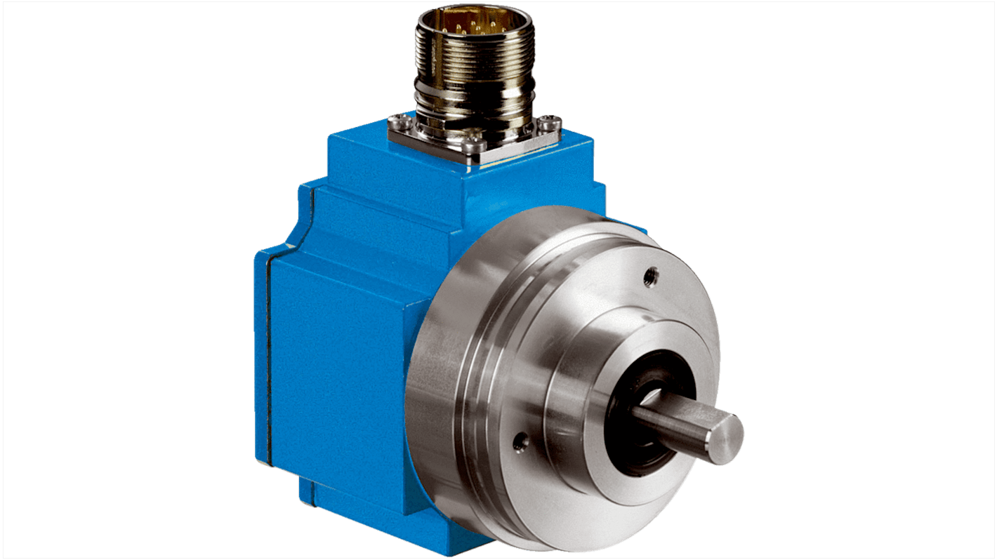 SICK SRS50 Series Absolute Absolute Encoder, 1024ppr ppr, Binary Signal, Solid Type, 10mm Shaft