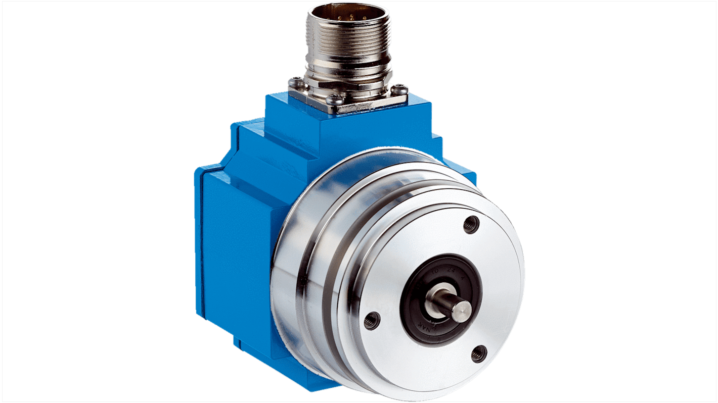 SICK SRS50 Series Absolute Absolute Encoder, 1024ppr ppr, Binary Signal, Solid Type, 6mm Shaft