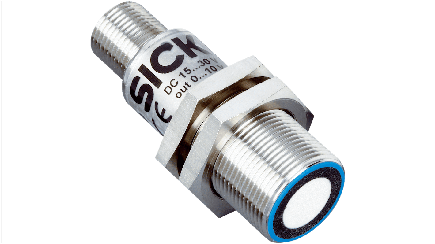 Rs-Online Sensore di prossimità Cilindro filettato SICK M18 rilevamento 250mm 10 → 30 V c.c