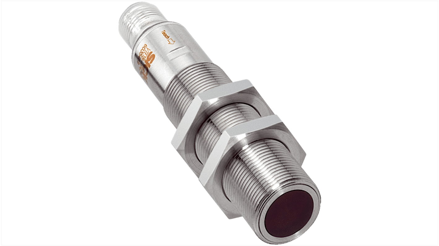 Rs-Online Sensore fotoelettrico Cilindrico SICK Prossimità rilevamento 100 mm uscita PNP