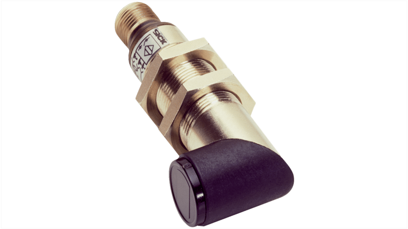 Rs-Online Sensore fotoelettrico Cilindrico SICK rilevamento 3 → 200 mm uscita PNP