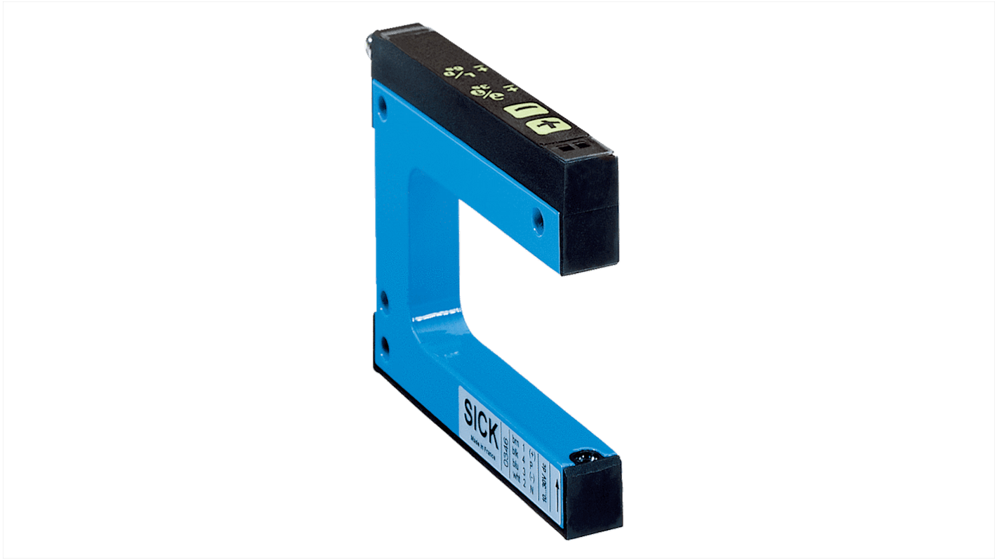 Rs-Online Sensore fotoelettrico a forcella SICK Sensore a forcella rilevamento 95 mm uscita PNP/NPN