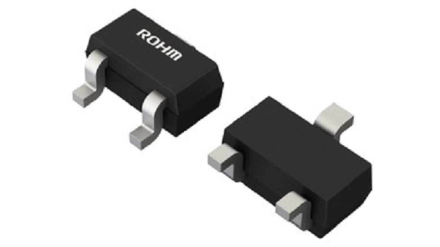 ROHM DTA114EE3HZGTL PNP Digital Transistor, 100 mA, -50 V, 3-Pin EMT3