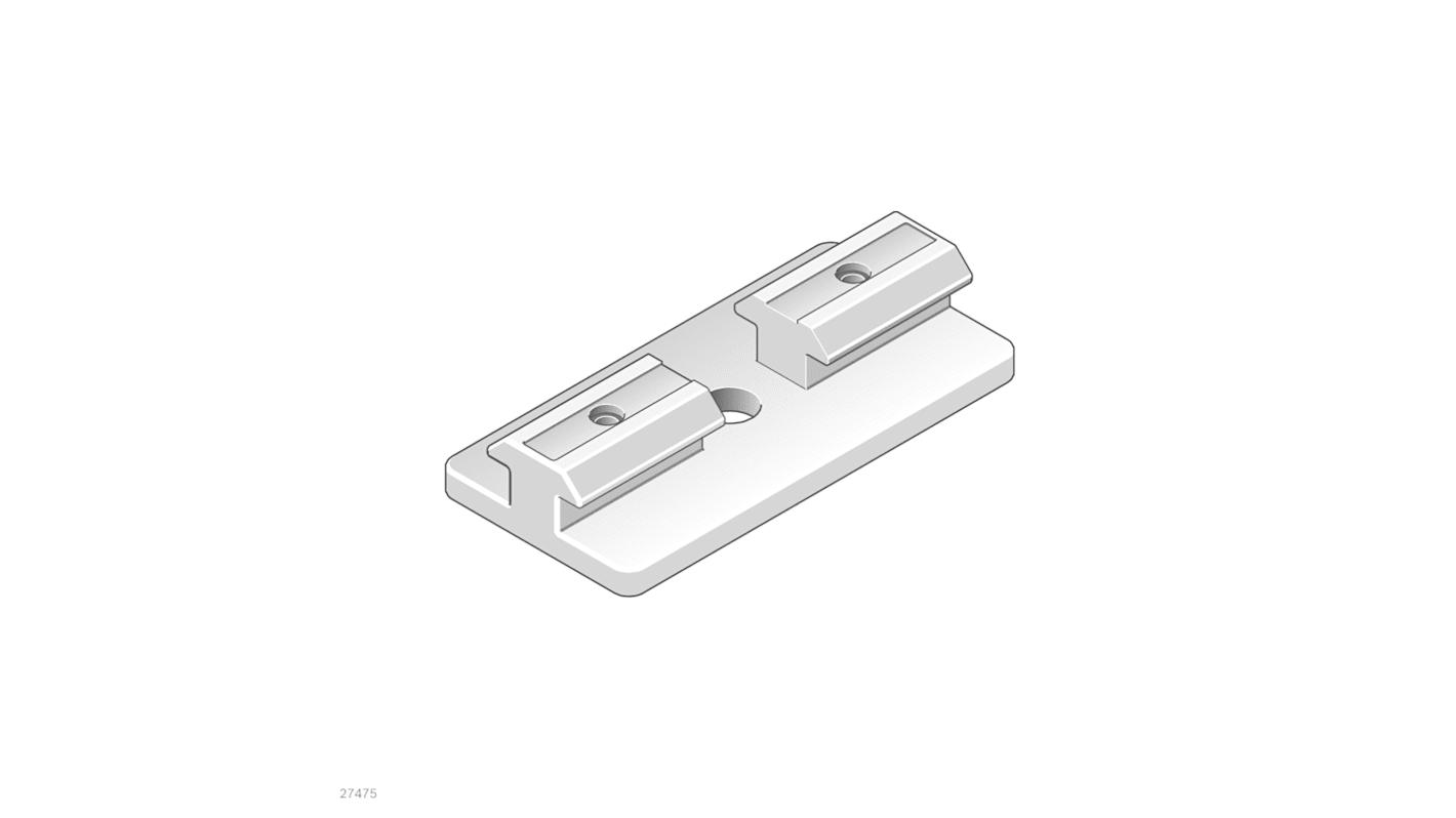 Część łącząca Element ślizgowy Rozmiar rowka 8mm Bosch Rexroth Rozmiar gwintu M8