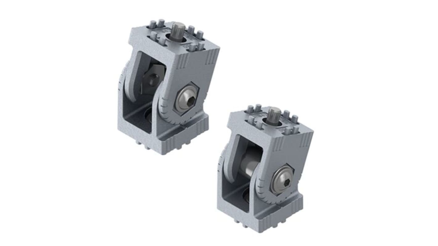 Bosch Rexroth 万向节, 双接头, 6mm孔径, 总长20 x 20mm
