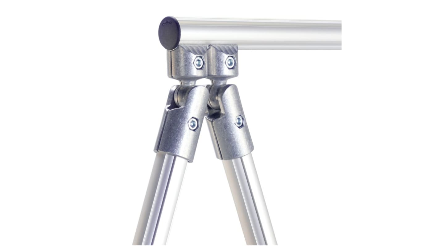 Perfil de cubrimiento Bosch Rexroth de PVC Negro de 2m, para usar con ranura de 10mm, perfil de 40 x 20 mm