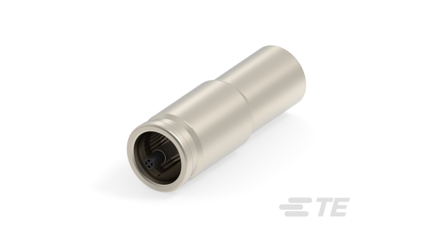TE Connectivity 汽车连接器端子母座, 1p, 电线安装, 镀银触点, PowerTube 1000系列