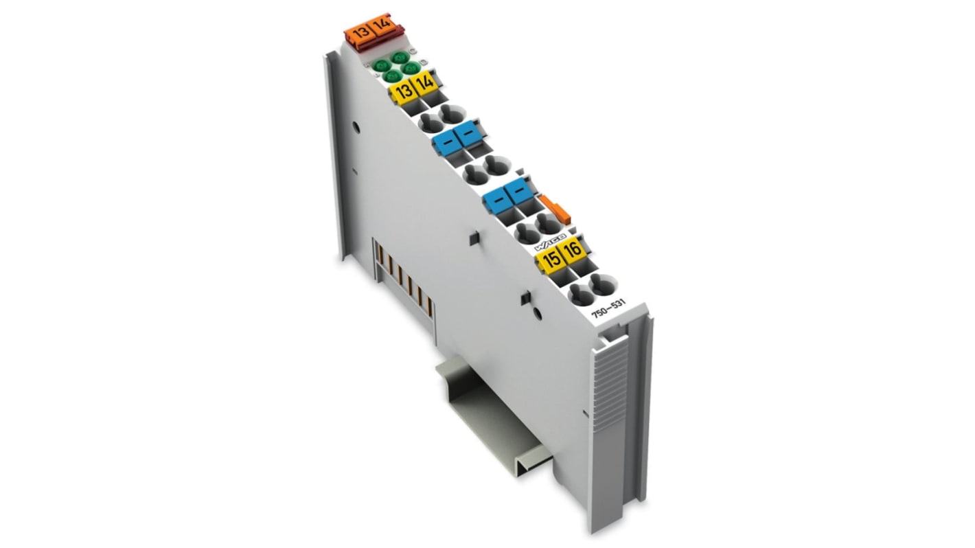Moduł wejść analogowych WAGO Moduły we/wy 750 Cyfrowy do sterownika PLC Seria 750 750-531 69,8 x 12 x 100 mm