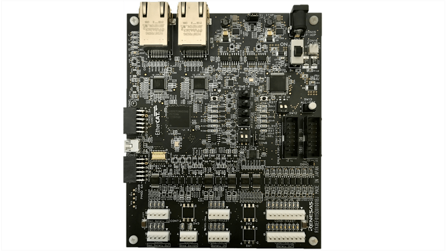 Renesas Electronics RX单片机开发板, ARM Cortex M23内核, IA Functional Safety RX-FSoE Reference Kit
