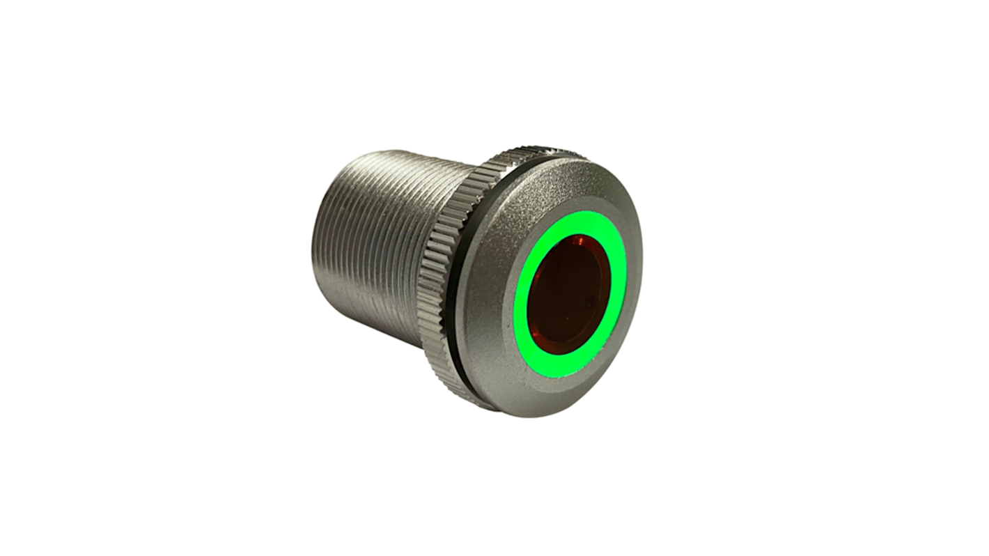 Lascar 红外接近开关, 面板安装, 红色/绿色LED, IP67, Contactless Switch系列