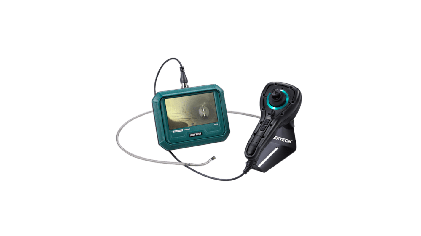 Extech HDV740 6mm probe Videoscope Kit, 1m Probe Length, 640 x 480pixels Resolution
