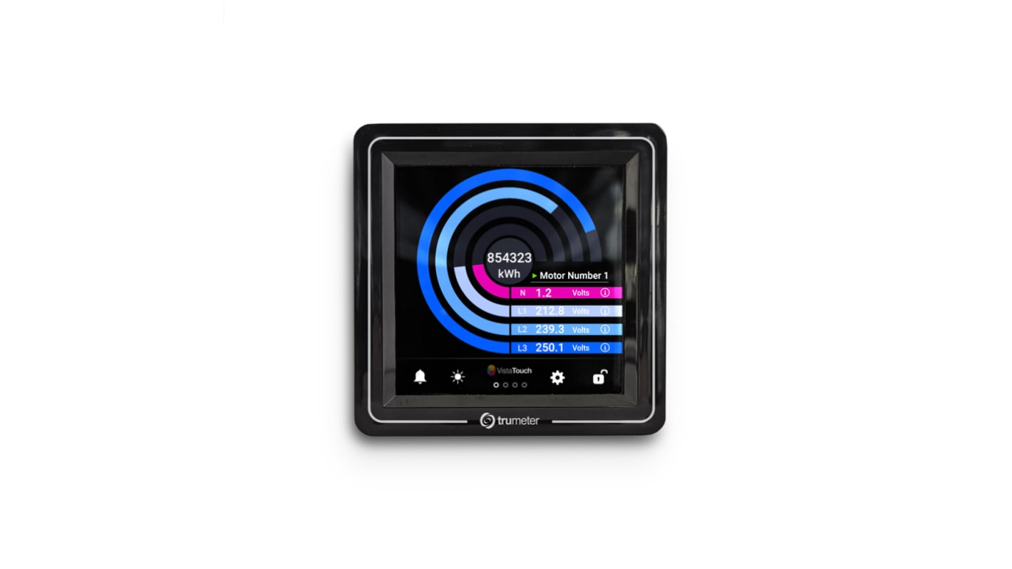 Trumeter 1, 2, 3 Phase LCD Digital Power Meter