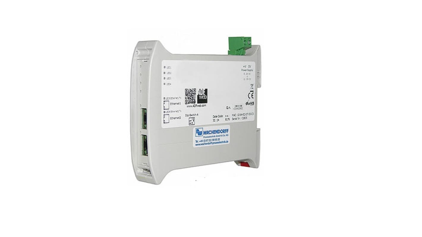 Ethernet gateway Wachendorff, serie HD67xxx, per PROFINET e Modbus RTU, digitale