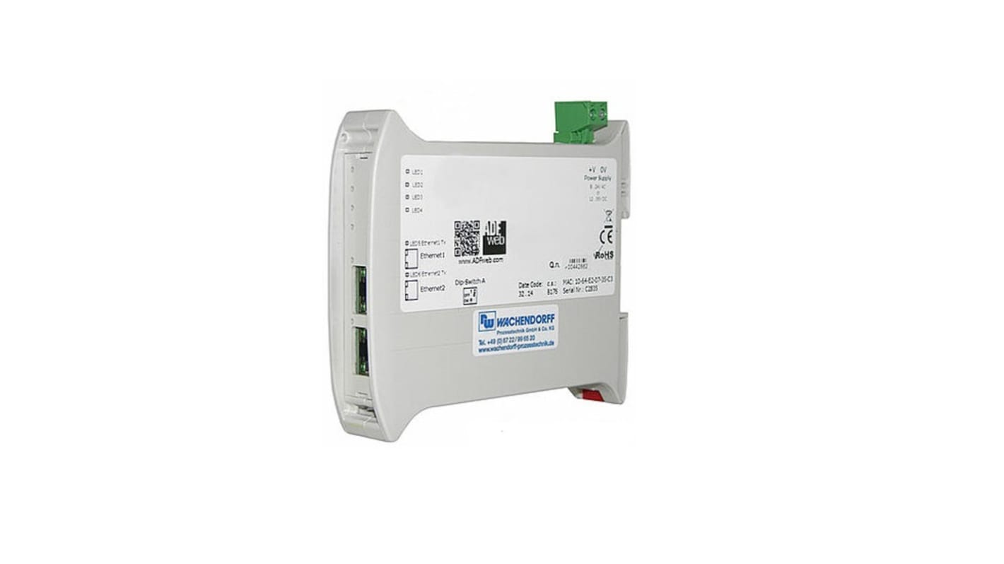 Wachendorff HD67xxx Series Gateway Server for Use with PROFINET and Modbus RTU, Digital, Digital