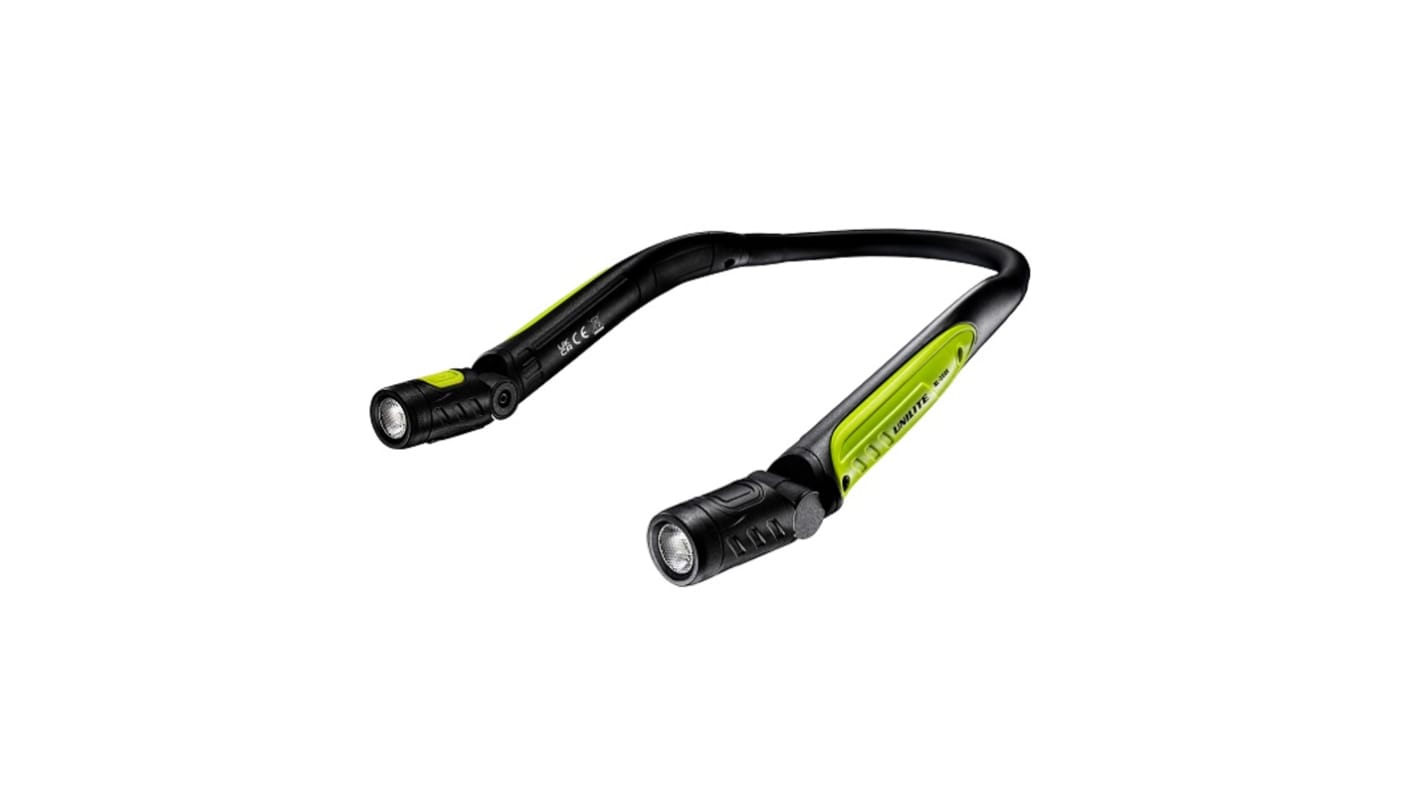 Unilite Rechargeable LED Work Light, 350 lm, USB Plug, 3.7 V, IK07, IP54