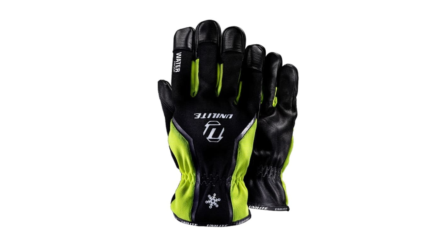 Guanti impermeabili Unilite UG-TW1, Tg. 10, in Poliestere, col. Nero