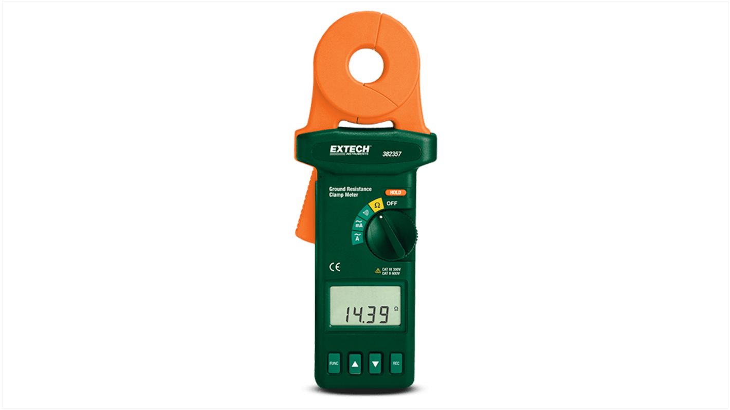 Comprobador de resistencia de tierra Extech 382357