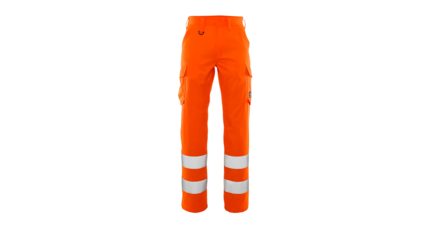 Mascot Workwear 20859-236 Orange Hi-Vis Hi Vis Trousers, 93cm Waist Size